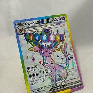 Pokemon Prismatic Evolutions Espeon ex 175 SVP175 Figure Collection Promo